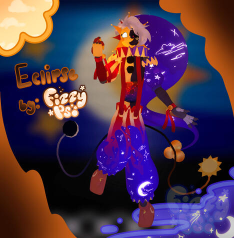 Eclipse from Five Nights at Freddys: Security Breach 3D Front Render