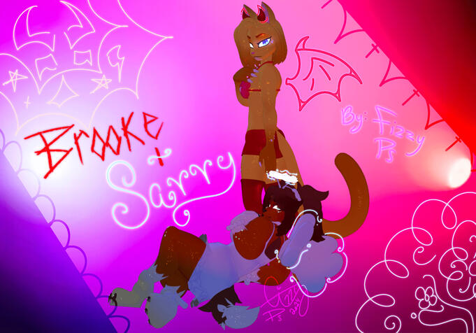 3D character project with LPS Popular Savannah and Brooke, render for product