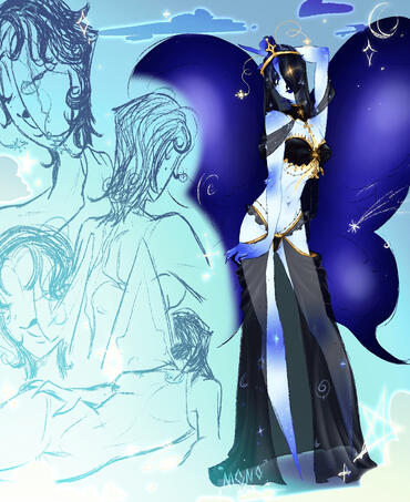 Character render for outfit + profile experimentation