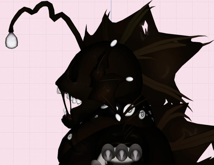 Pandemonium Model from Pressure side view